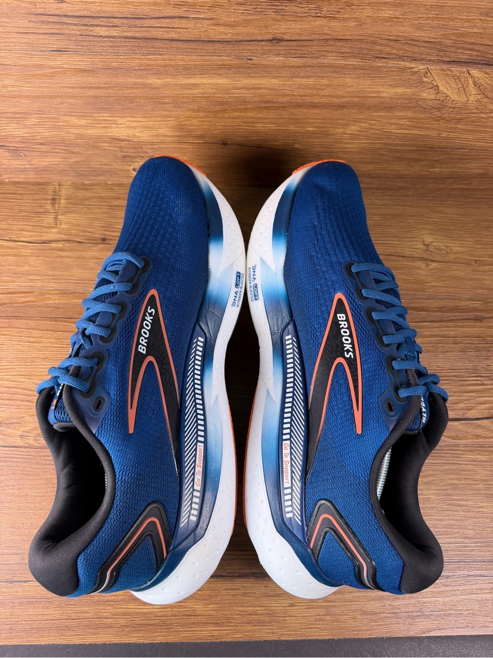 Brooks Glycerin GTS 21 Mens Size 15 Athletic Running Shoes Sneakers - Picture 3 of 10